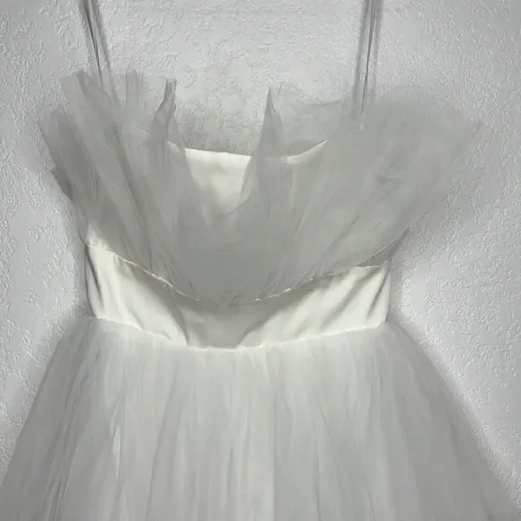 NWT Katie May ELLE Strapless Mini Dress IVORY Medium Revolve - Picture 4 of 14